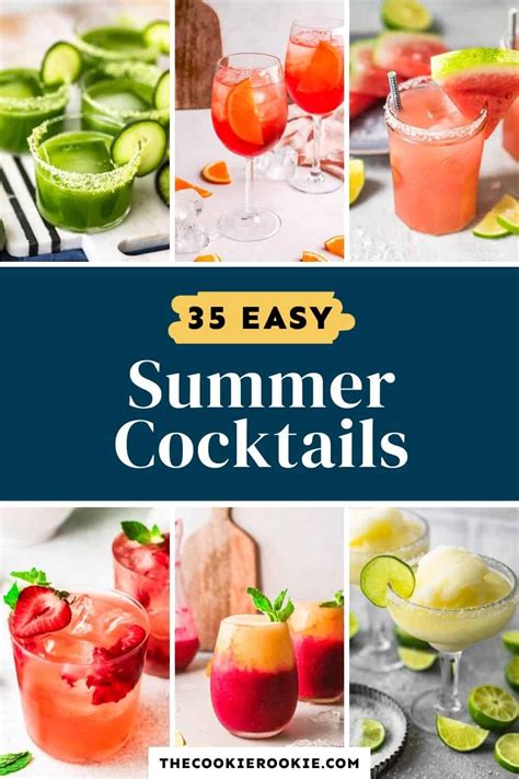 35 Refreshing Summer Cocktails Recipe Expert