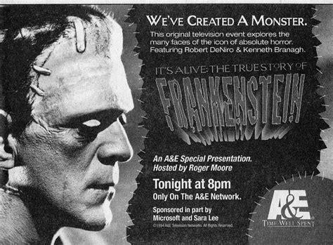Its Alive The True Story Of Frankenstein 1994