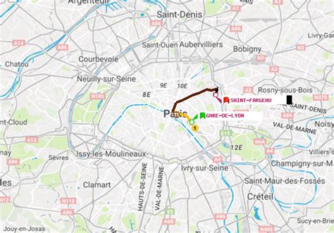 Gare De Lyon Map Paris