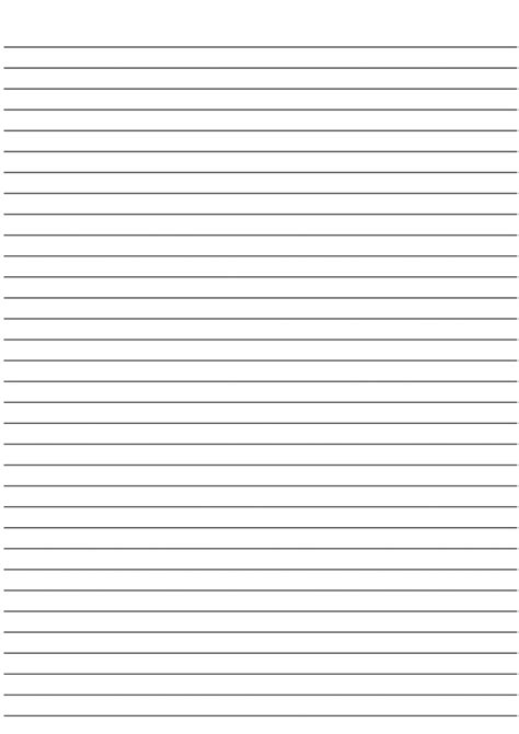 A Blank Lined Paper With Lines On It