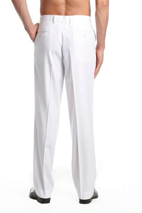 Mens White Pants Concitor Brand White Dress Pants