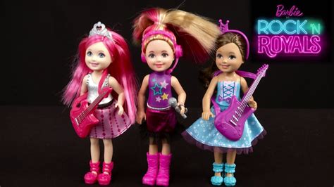 Barbie Rock N Royals Chelsea Dolls From Mattel Youtube