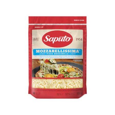 Saputo Shredded Cheese Light Mozzarella National Food Shop
