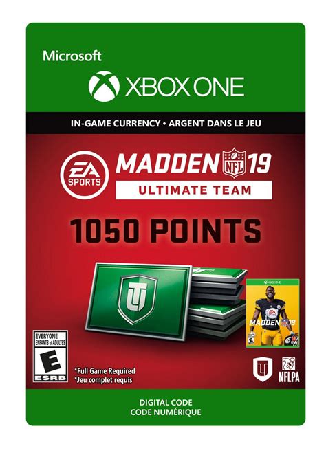 Watch nfl games online, streaming in hd quality. Xbox One Madden NFL 19: MUT 1050 Madden Points Pack ...