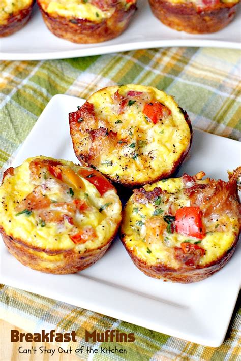 Breakfast Muffins Cant Stay Out Of The Kitchen