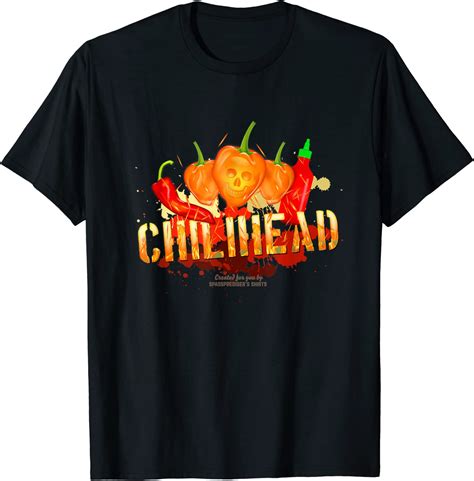 Chili Design Chilihead Habanero And Flames For Fans Of Chili
