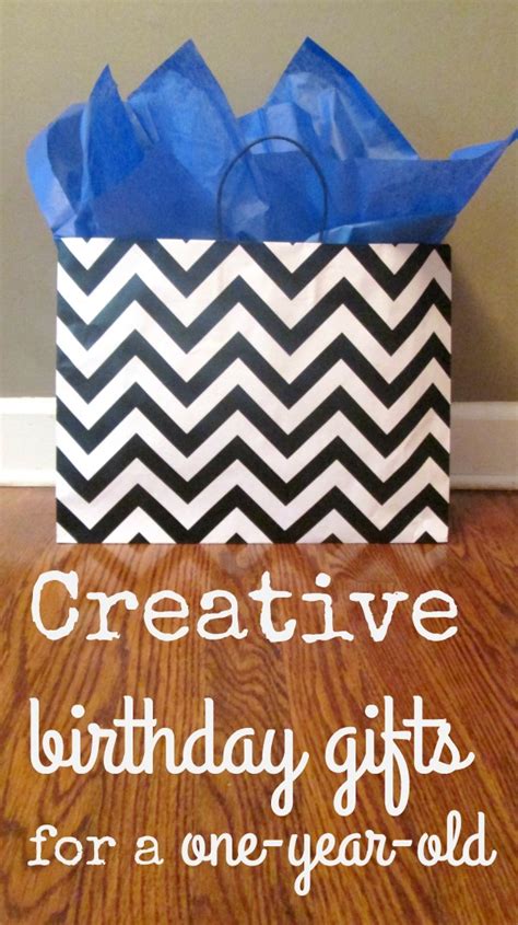 Maybe you would like to learn more about one of these? Laura's Plans: Creative birthday gift ideas for a one year ...