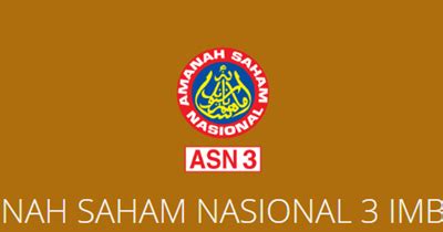 As1m (amanah saham 1malaysia) was launch in conjunction with 100 days of 6th malaysian prime minister, dato' seri the table below is the historical amanah saham wawasan 2020 (asw2020), amanah saham malaysia (asm) and amanah saham 1malaysia dividend rate from 1996 to 2020. Amanah Saham Nasional 3 Imbang (ASN 3)