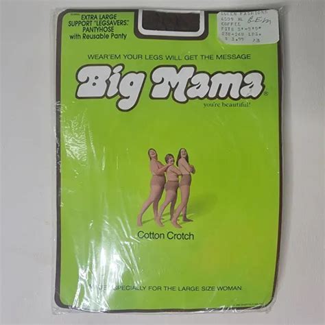 vintage big mama exclusive reusable panty nos queen xl 6599 coffee 12 87 picclick