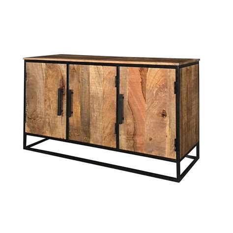 Industrial 3 Door Sideboard | Wooden Sideboards | Industrial Furniture