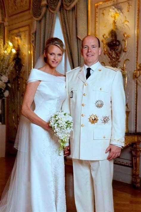 Wedding Of Prince Albert Of Monaco And Charlene Wittstock Royal Wedding Gowns Royal Wedding