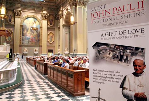 Hundreds Venerate Relic Of St John Paul Ii Catholic Philly