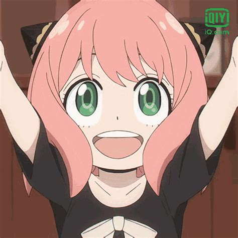 Pink Hair Anime Girl Anya  Pink Hair Anime Girl Anya Anya Forger Discover And Share S
