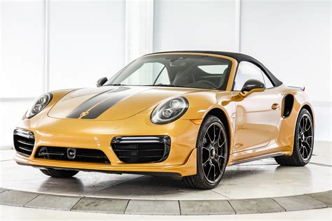 Certified Pre Owned 2019 Porsche 911 Turbo S Exclusive Series 2d