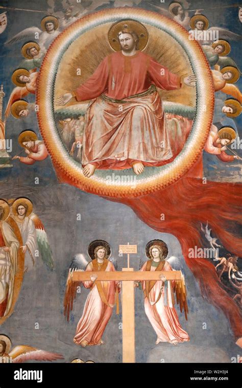 The Scrovegni Chapel Fresco By Giotto 14 Th Century The Last
