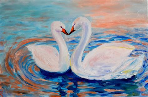 This Item Is Unavailable Etsy Canvas Painting Swan Painting Oil