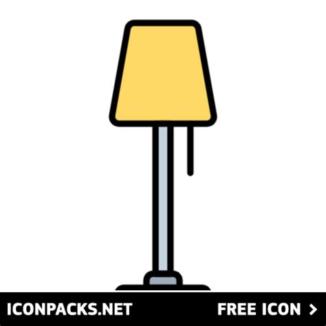 Free Floor Lamp Light Svg Png Icon Symbol Download Image