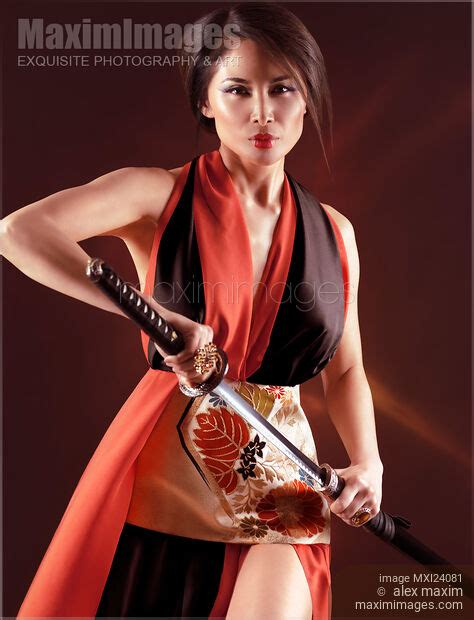 Photo Of Geisha Warrior Stock Image Mxi24081