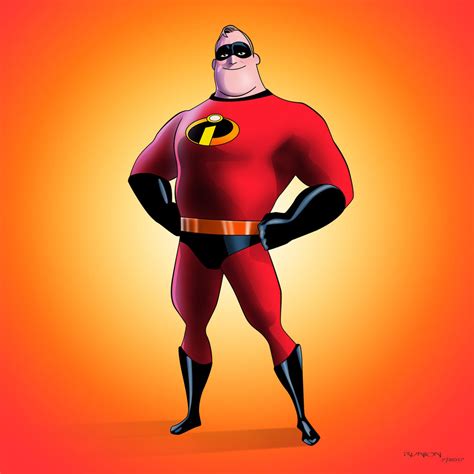 Mr. Incredible by arunion on DeviantArt