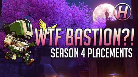 Overwatch Wtf Bastion Season 4 Placement Matches Youtube