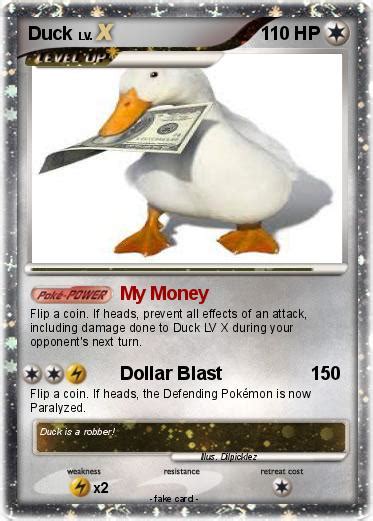 Pokémon Duck 435 435 My Money My Pokemon Card