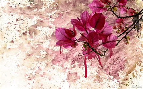 Japanese Flower Art Wallpapers Top Free Japanese Flower Art