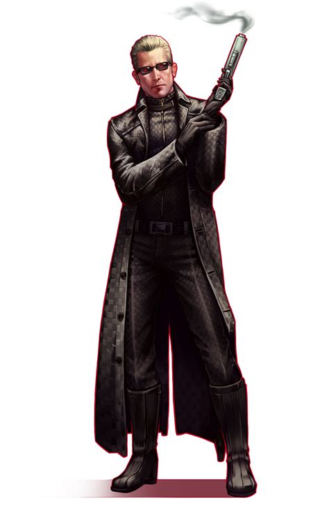 Albert Wesker From Resident Evil Done For A Group Project On Da