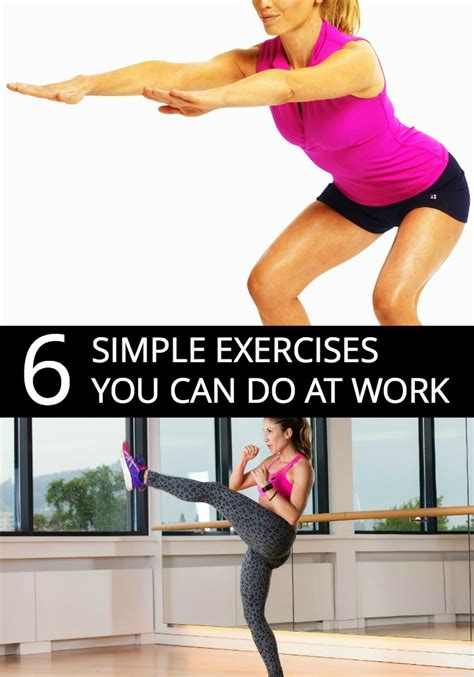 You can do this quick ab exercise in your living room. Exercises at Work: My Strategies for Maintaining Weight