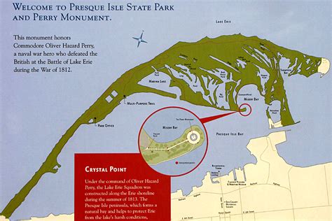 Presque Isle State Park Map Maps For You