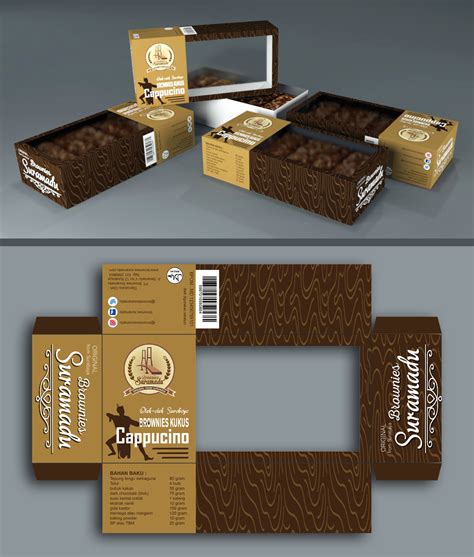 Sribu: Desain Kemasan - Desain Kemasan untuk Produk Brownies