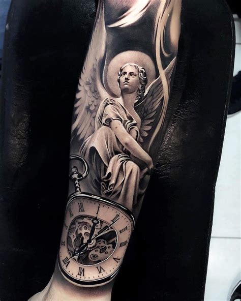 Pin By Катеринка Сергеева On Angels And Demons Angel Tattoo Designs