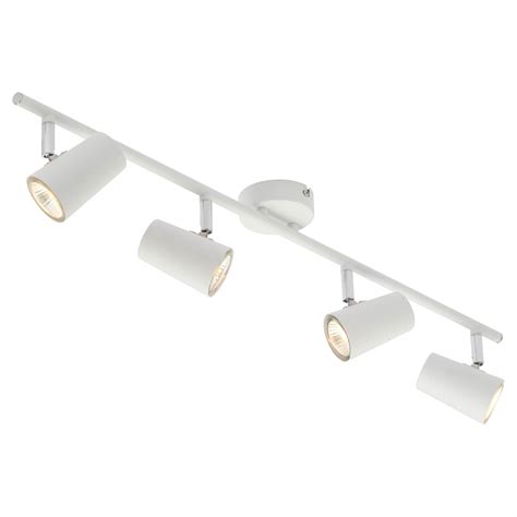 We would love to hear from you. Forum Harvey 4 Light Ceiling Spotlight Bar - White ...