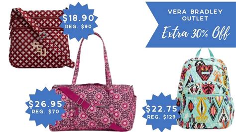 Vera Bradley Outlet Extra 30 Off Sale Southern Savers