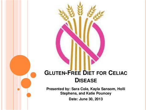 Gluten Free Diet For Celiac Disease