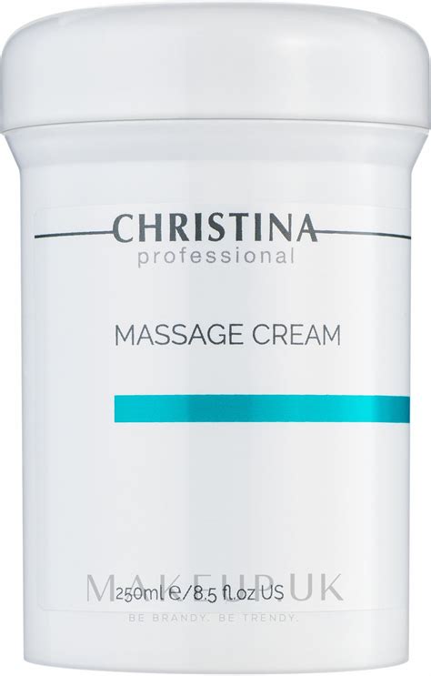 Massage Cream For All Skin Types Christina Massage Cream Makeup Uk