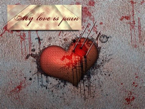 Sad Quotes About Love And Pain Wallpaper Popularquotesimg