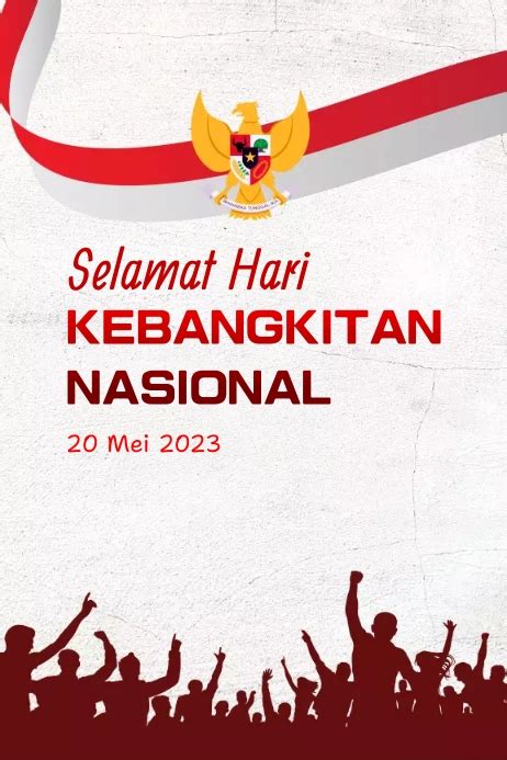 Copy Of Hari Kebangkitan Nasional Poster Postermywall