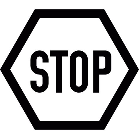 Stop Sign Free Signs Icons