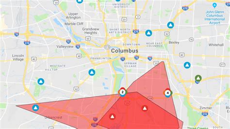 American Electric Power Outage Map Map