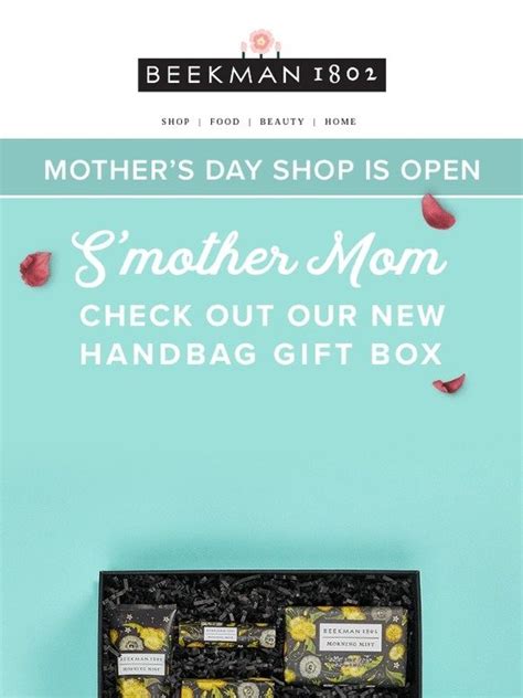 Beekman1802 Our Mothers Day Handbag Box Is Packed With Our New Spring