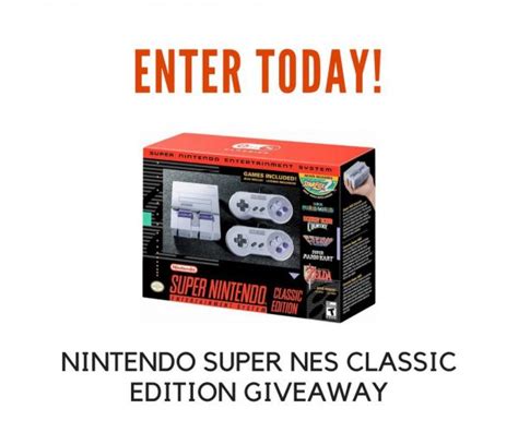 Nintendo Super Nes Classic Edition Giveaway ⋆ Tom S Take On Things