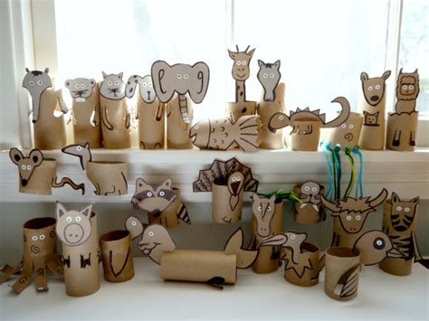 Make Animals With Toilet Paper Rollsthe Coolest Crafts For Kids Ever