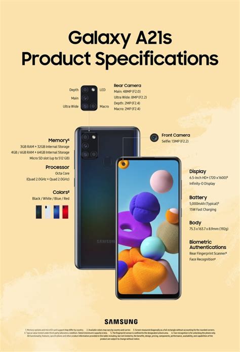 The cheapest price of samsung galaxy a12 in philippines is php7540 from shopee. Samsung Galaxy A21s Philippines: Specs, Price ...
