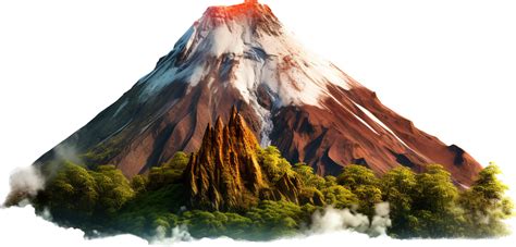 Volcano Png With Ai Generated 26772971 Png