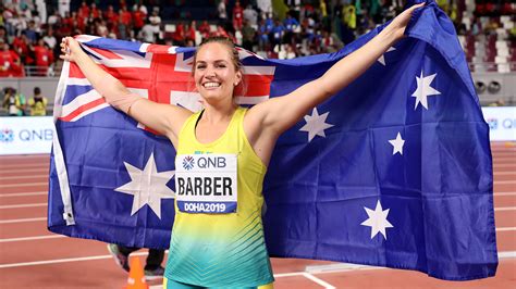 She joined the back page to talk about her great year and more!follow. World Athletics Championships: Kelsey-Lee Barber wins gold ...