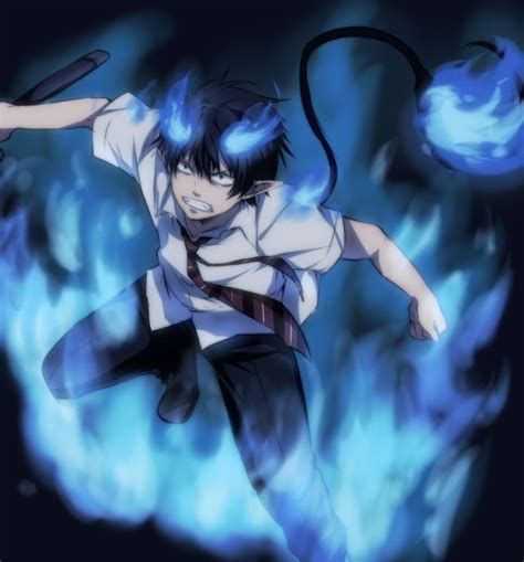 Okumura Rin1460603 Blue Exorcist Anime Blue Exorcist Rin Blue Anime