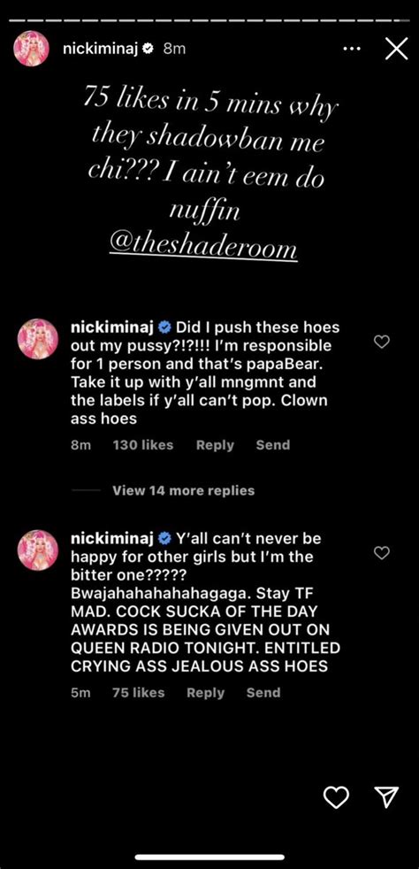 💎cock💎gang💎 On Twitter Oh Nicki The Lies You Tell😭😭😭