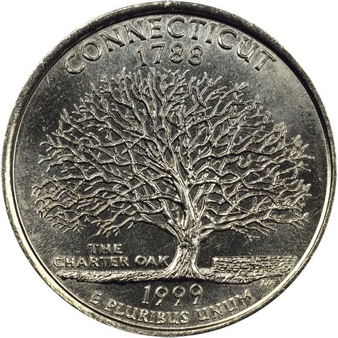 1999 P Connecticut 25c Ms Coin Explorer Ngc