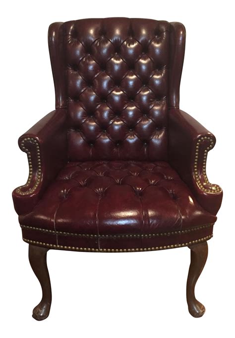 New and used items, cars, real estate, jobs, services, vacation rentals and more virtually anywhere in. Chesterfield Tufted Leather Wing Chair | Chairish