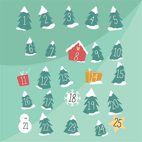 7 Best Christmas Printable Number Stickers Pdf For Free At Printablee